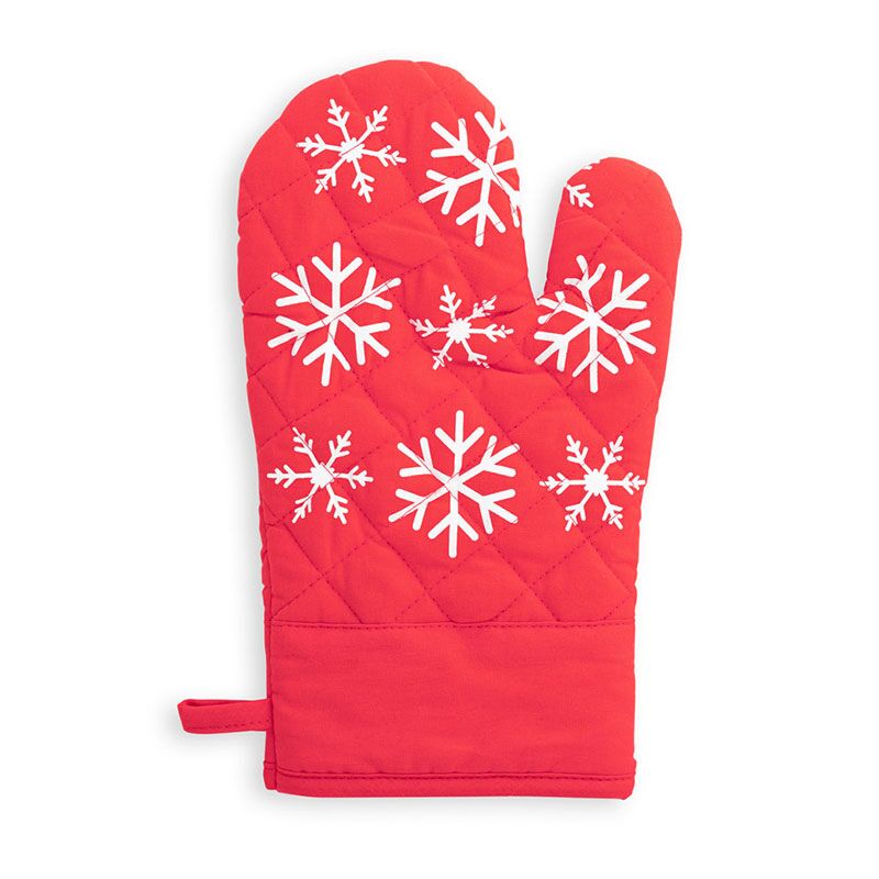 PICOTTI XMAS KITCHEN GLOVES 100% COTTON - Image 1