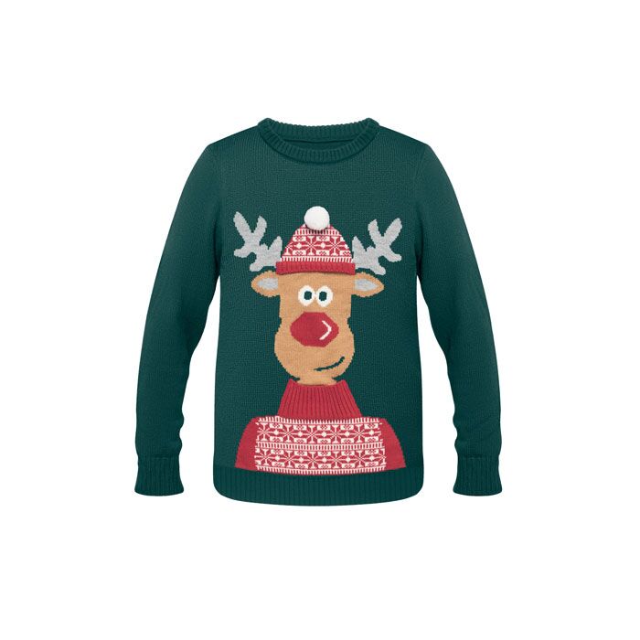 RUDOLPH CHRISTMAS SWEATER S/M - Image 1