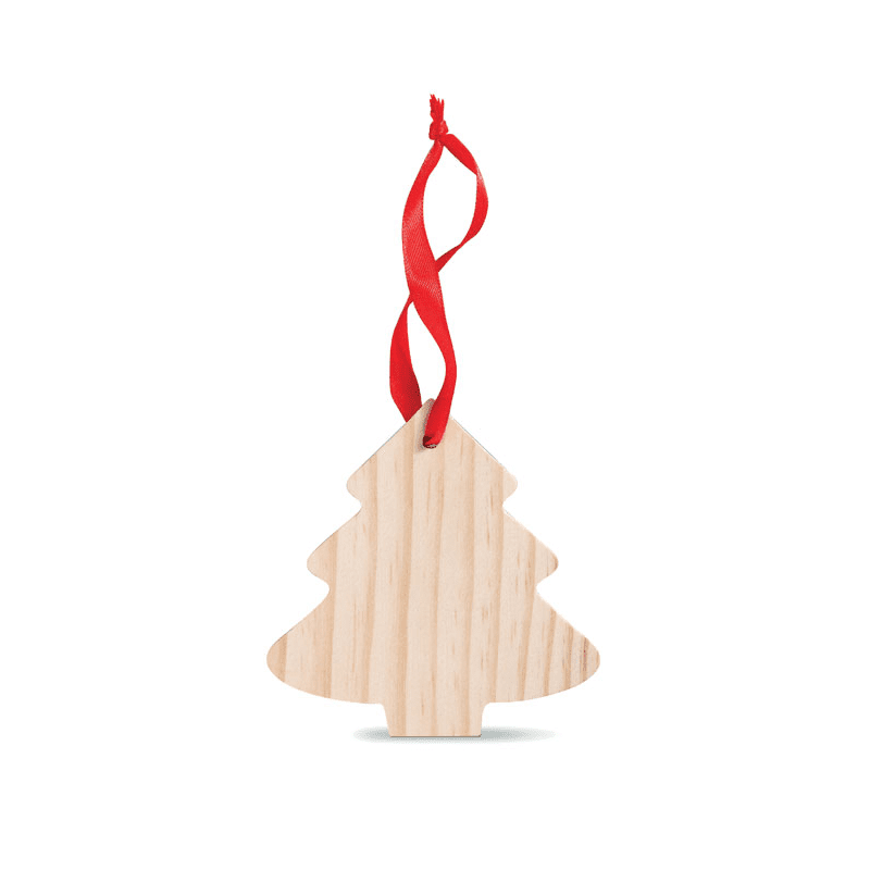 CHRISTMAS TREE WOODEN HANGER - Image 1