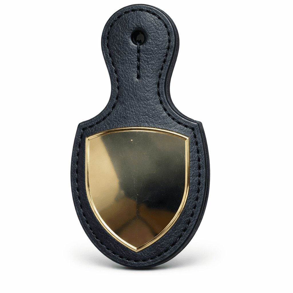 CUSTOM HONOR MEDAL WITH PU LEATHER & METALLIC FRAME - Image 1