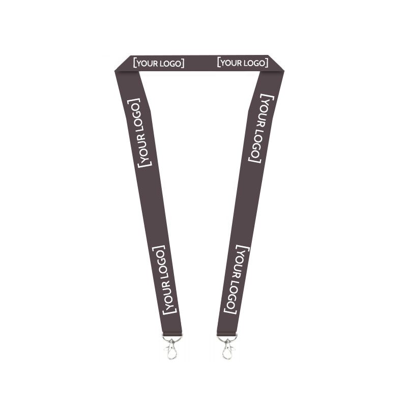 CUSTOM 2 HOOKS LANYARD (PACK OF 100) - Image 1