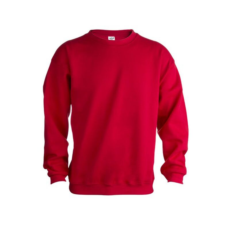 SWC280.RED_.jpg RED SWEATSHIRT BY KEYA 50% COTTON 50% POLYESTER - Image 1
