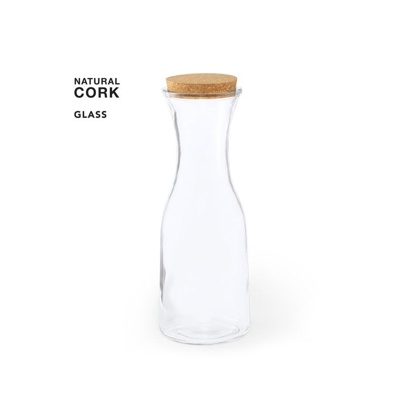 GLASS BOTTLE LONPEL WITH CORK LONPEL - Image 1