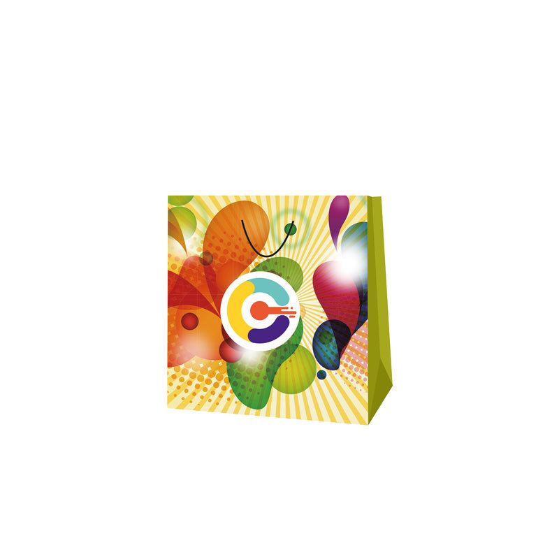 CUSTOM LAMINATED GIFT BAG 25.5*25*9 - Image 1