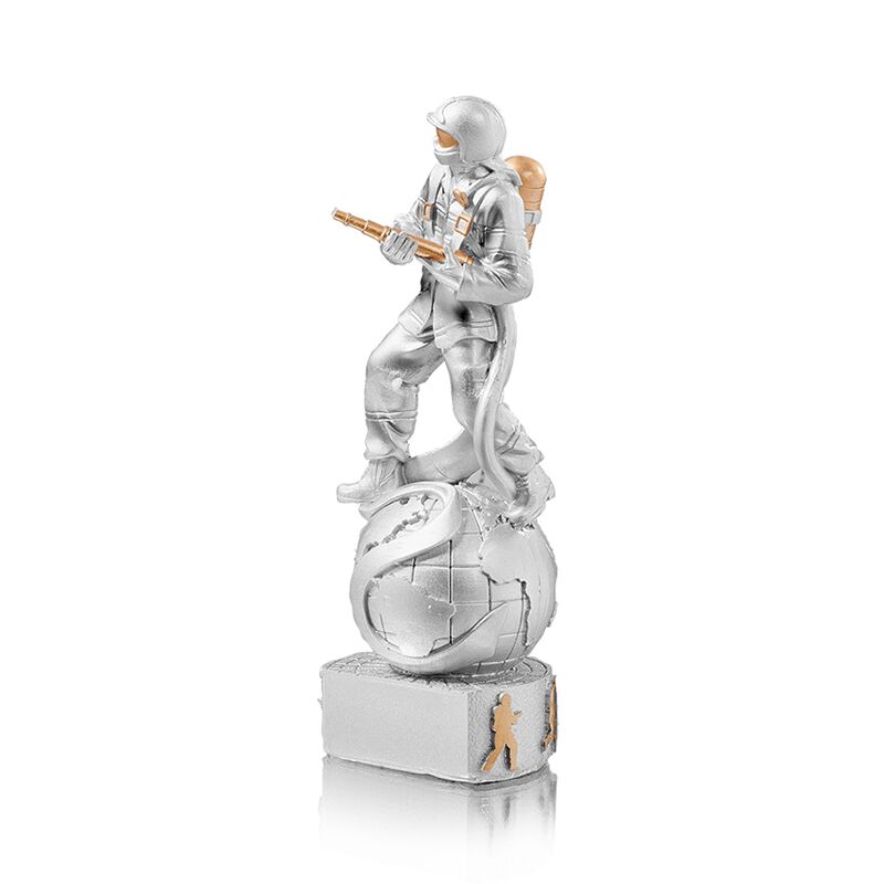 72519.jpg FIREFIGHTER HERO TROPHY 20CM WITH CUSTOM ENGRAVING - Image 1