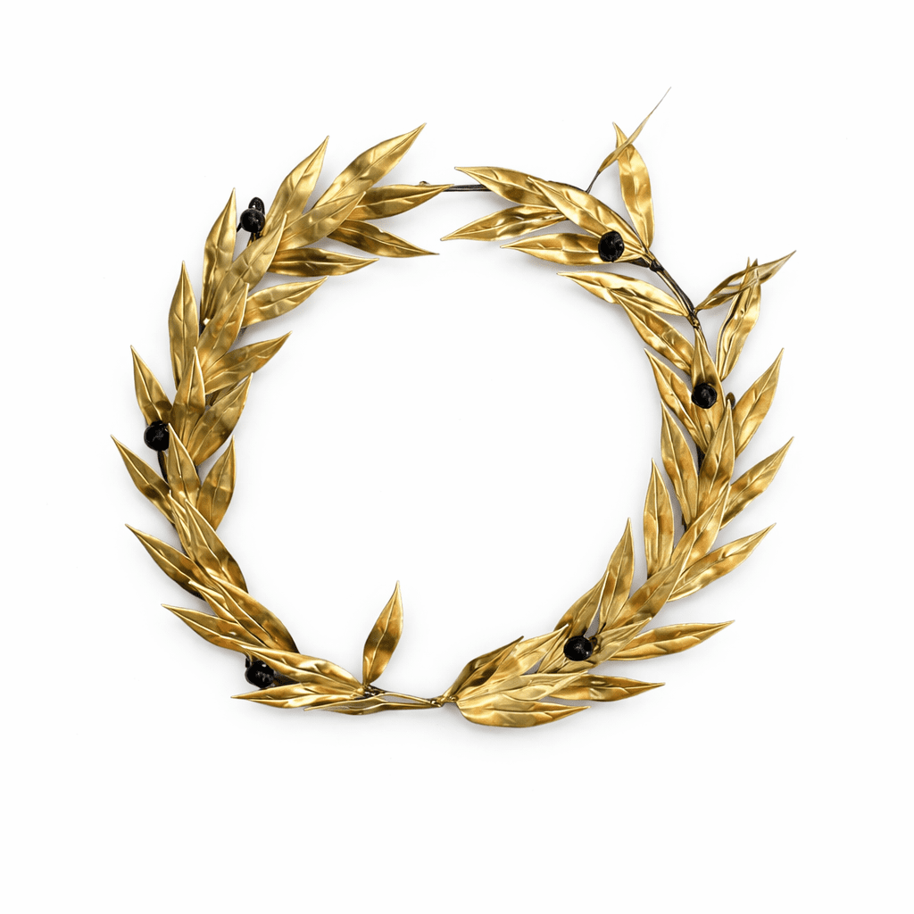 WINNERS GOLD OLIVE WREATH PLAQUE - Image 1
