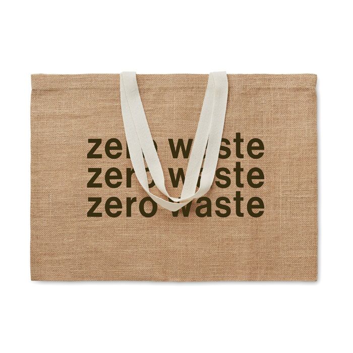 JUTE LAMINATED SHOPPING BAG - Image 1