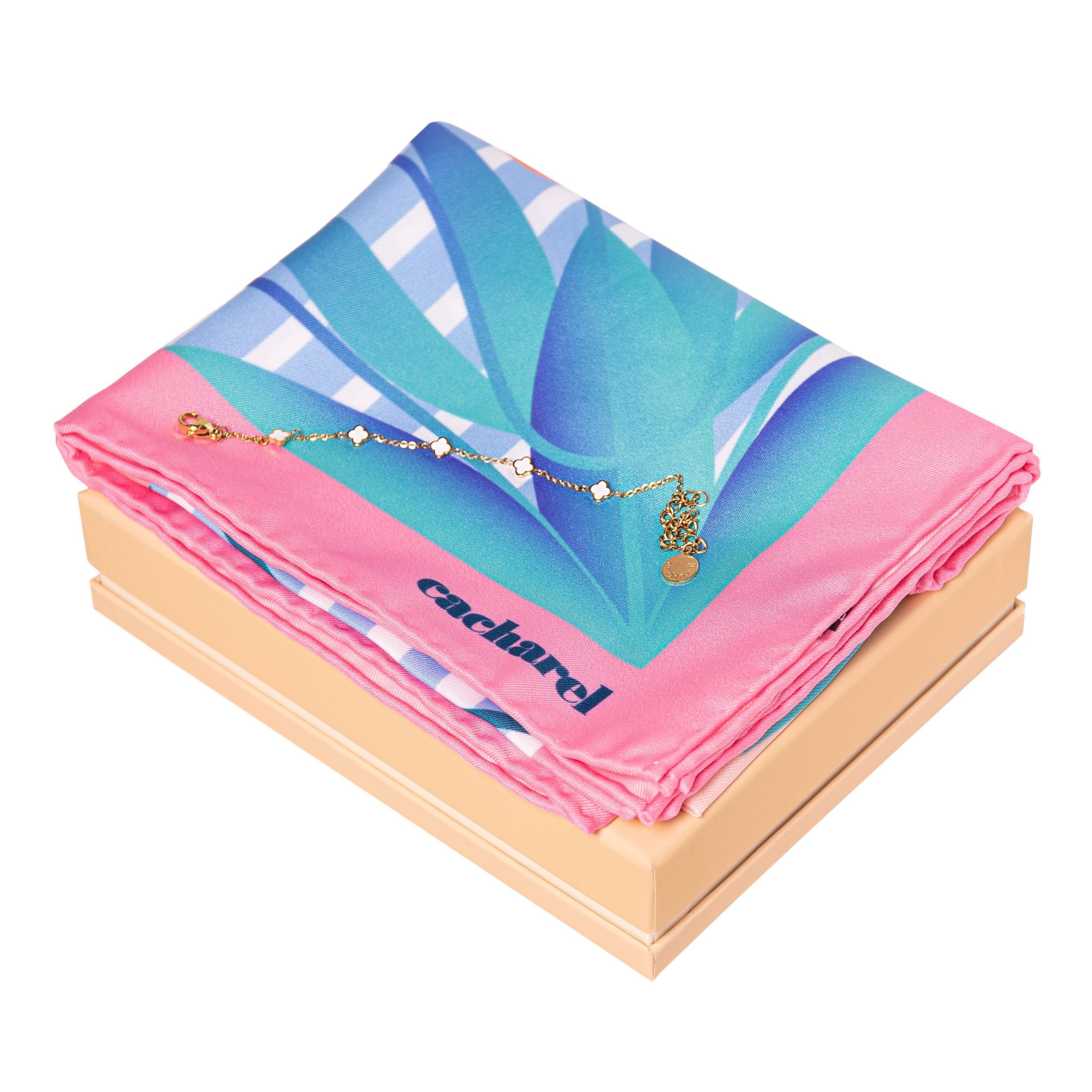 SET BY CACHAREL (BRACELET & SCARF) - Image 1