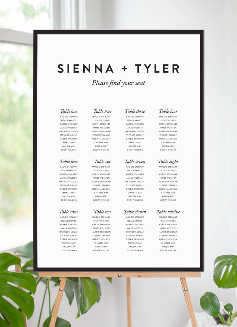 SEATING ARRANGMENT 84CM*59CM - Image 1