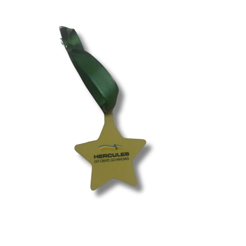 SUBLIMATION CHRISTMAS ORNAMENT STAR SHAPE - Image 1