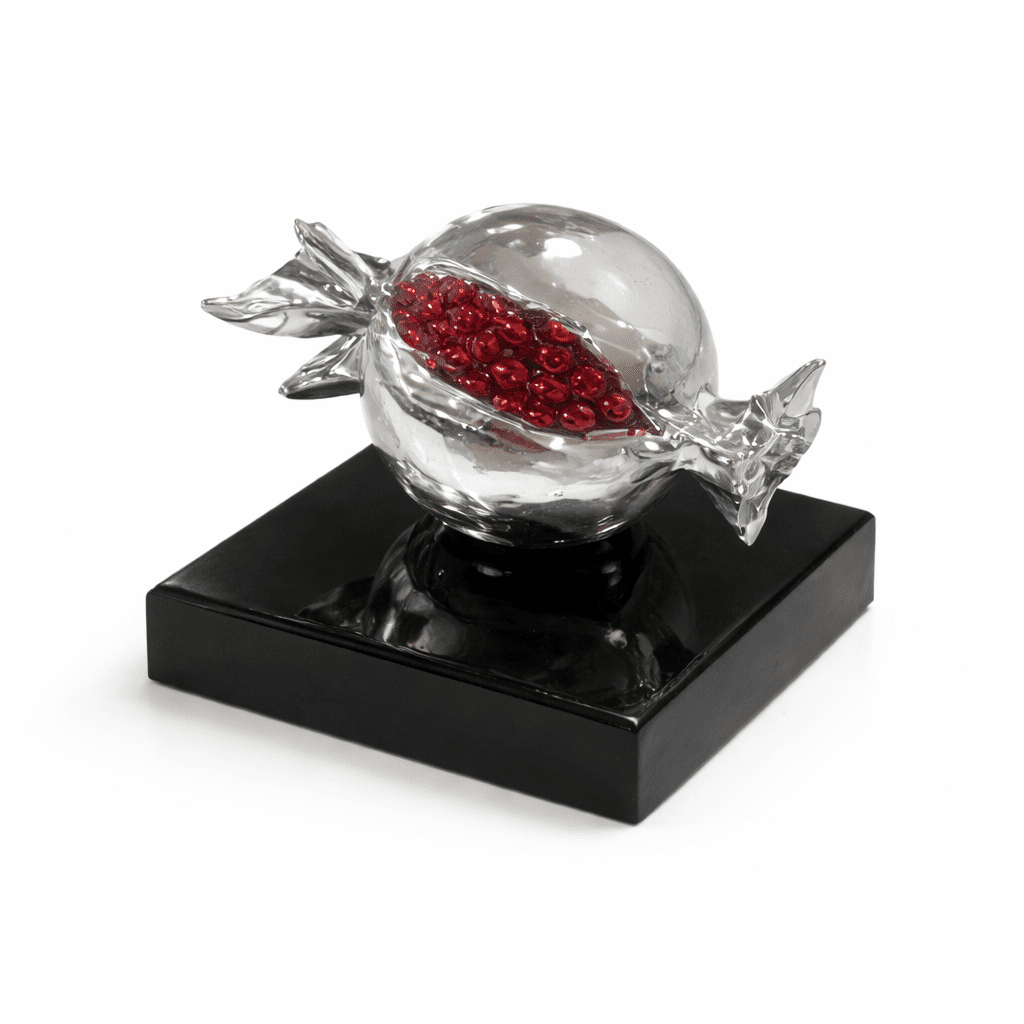 RESIN POMEGRANATE STATUE - Image 1