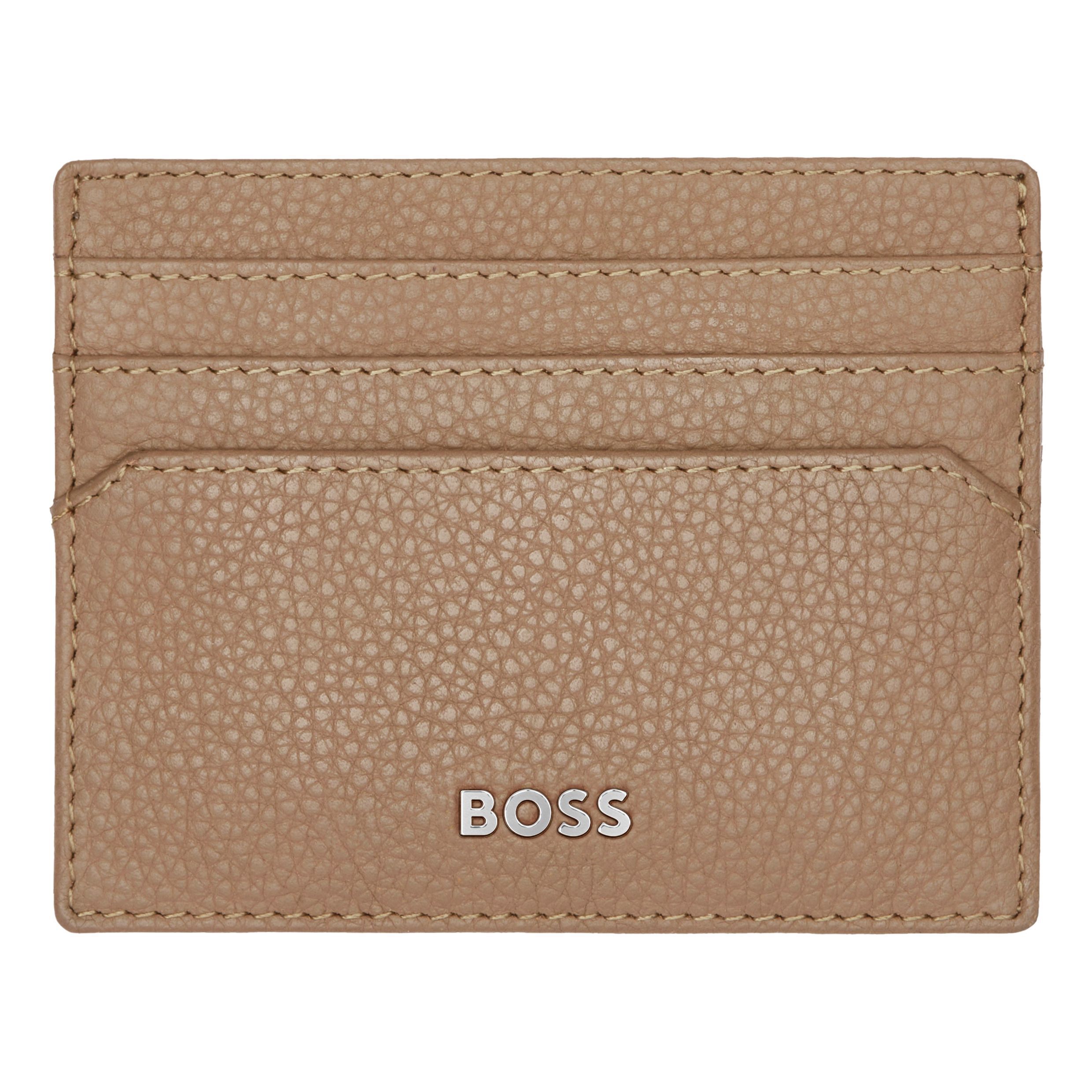 HUGO BOSS CARD HOLDER CLASSIC GRAINED CAMEL - Image 1