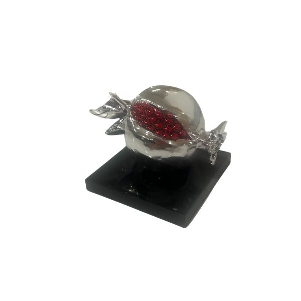 RESIN POMEGRANATE STATUE - Image 1