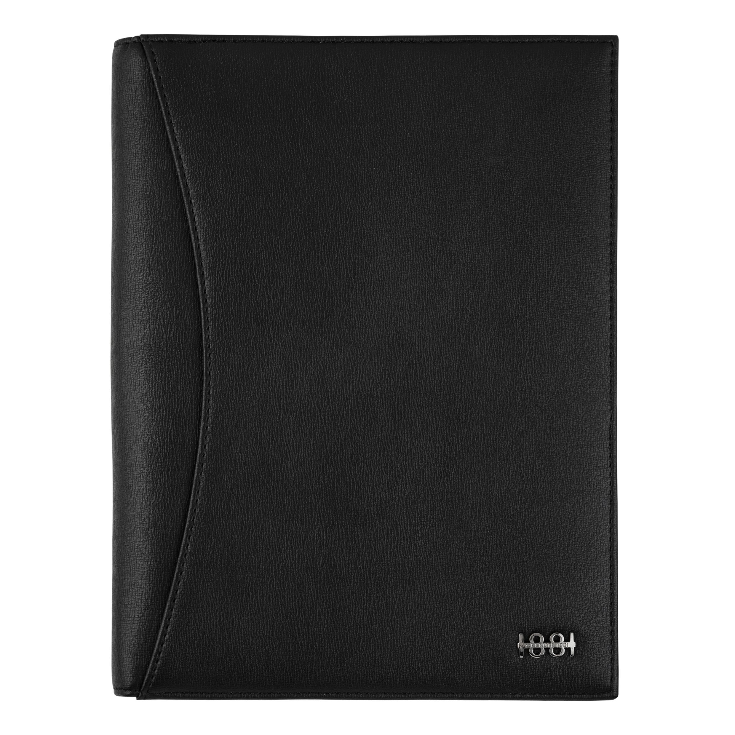 NDM012A_F-1 CERRUTI 1881 FOLDER A5 IRVING BLACK - Image 1