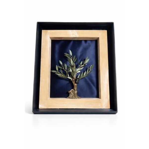 PL11XRM OLIVE TREE IN WOODEN FRAME - Image 1
