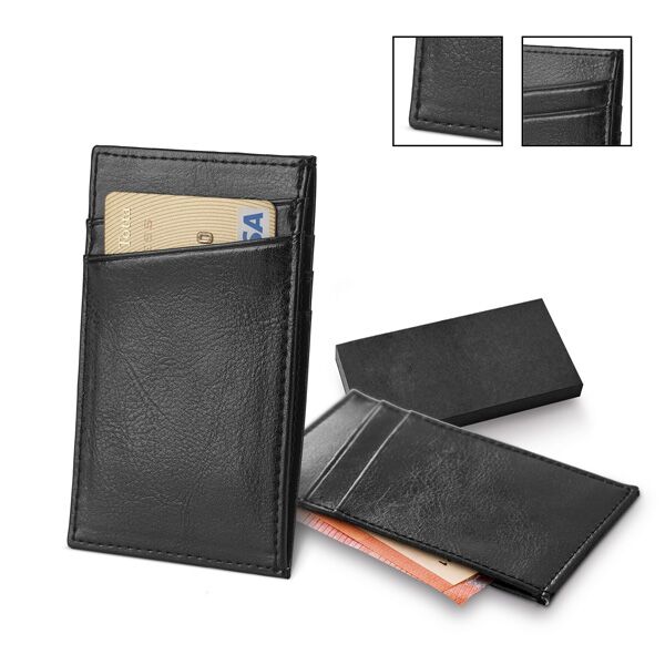 RFID BLOCJING LEATHER CARD HOLDER LEATHER - Image 1