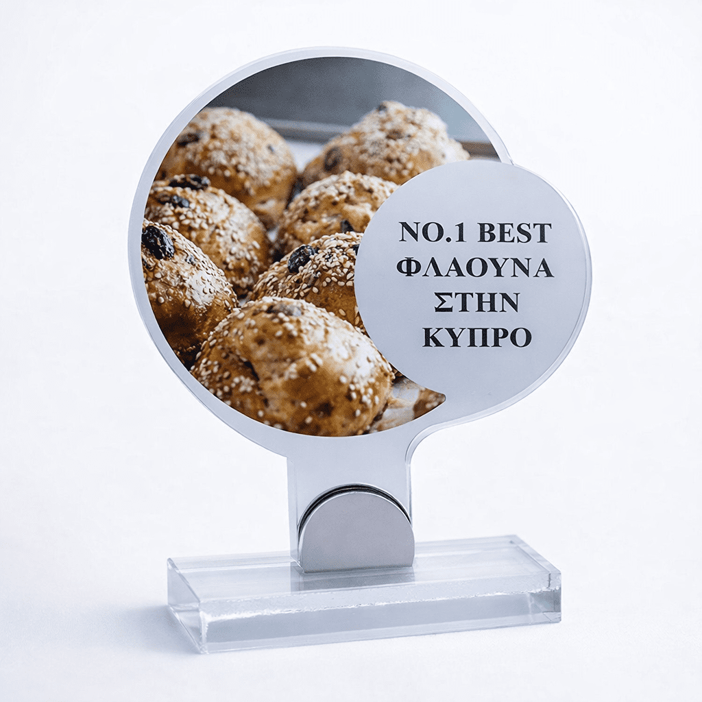 ART095 BEST FLAOUNA AWARD 17cm (PRINTING INCLUDED) - Image 1