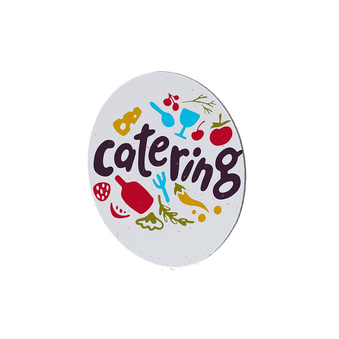 SUBLIMATION  SOFT COASTER ROUND - Image 1