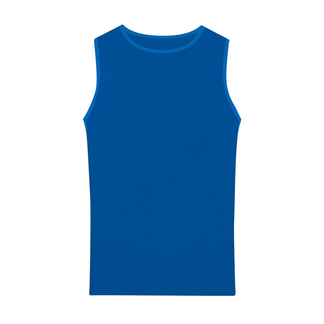 BLUE ADULT SLEEVLESS T-SHIRT JACKSON - Image 1