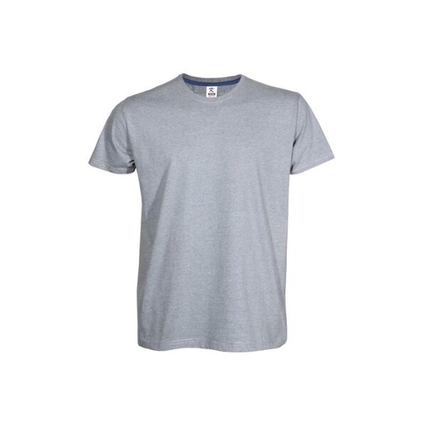 COTTON CLASSIC FIT T-SHIRT UNISEX HEATHER GREY - Image 1