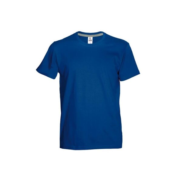 UNISEX ROYAL BLUE COTTON T-SHIRT – CLASSIC FIT - Image 1
