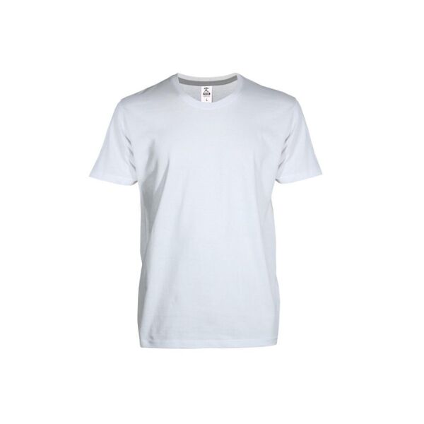UNISEX WHITE COTTON T-SHIRT – CLASSIC FIT - Image 1