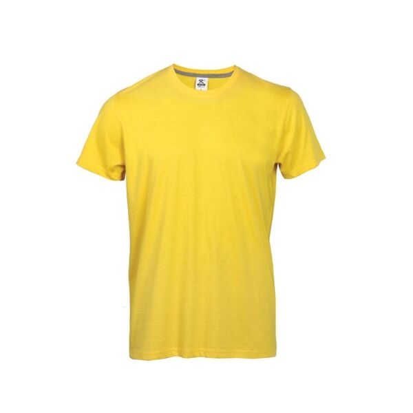 UNISEX YELLOW COTTON T-SHIRT – CLASSIC FIT - Image 1