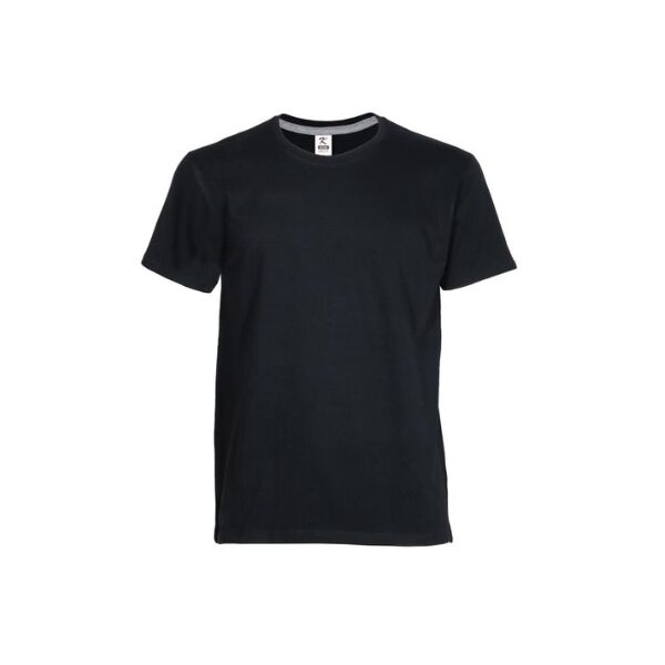 BLACK COTTON T-SHIRT FOR KIDS - Image 1