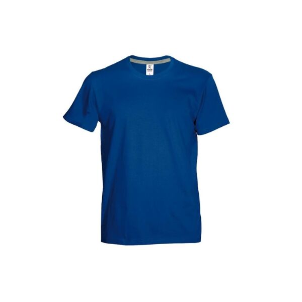 ROYAL BLUE  COTTON T-SHIRT FOR KIDS - Image 1