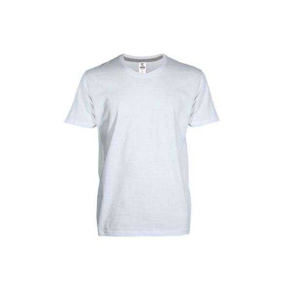 WHITE COTTON T-SHIRT FOR KIDS - Image 1