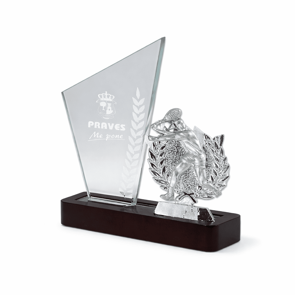 CRISTAL & FIGURE & ENGRAVING - Image 1