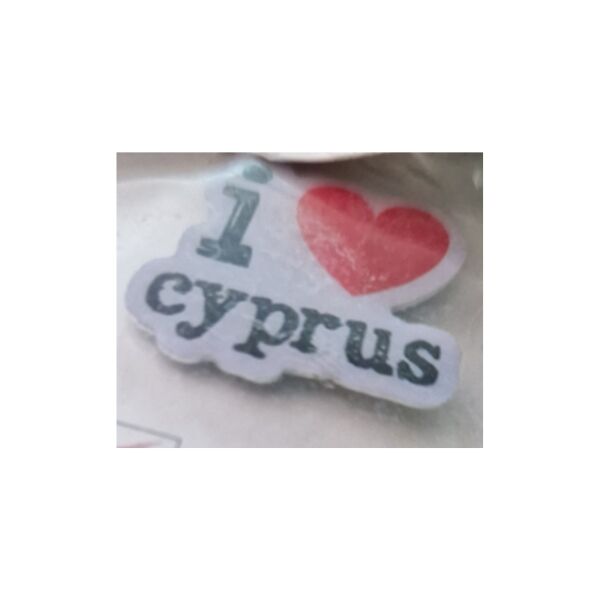 CYPRUS PIN - I LOVE CYPRUS - Image 1