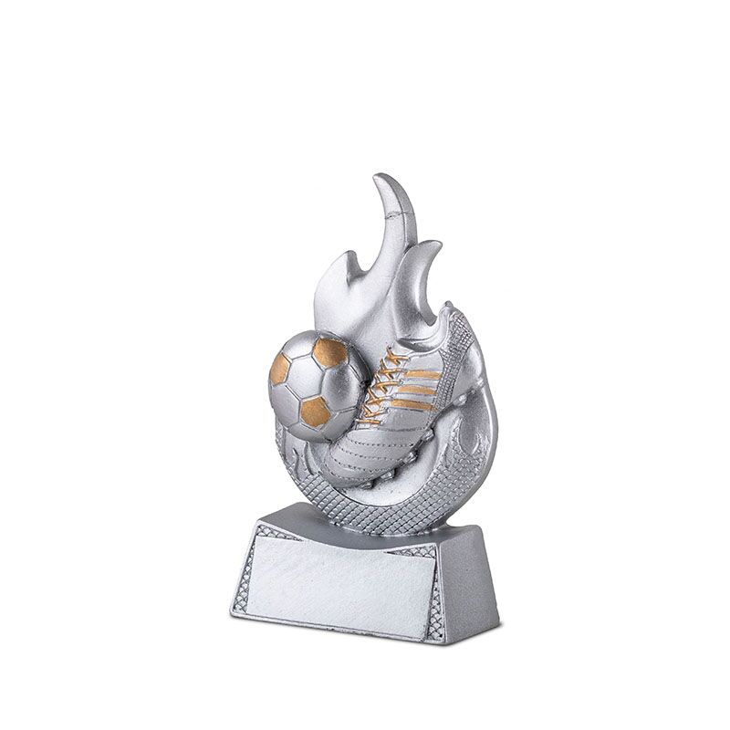 FOOTBALL TROPHY 11CM SILVER BOOT (OUTLET) - Image 1