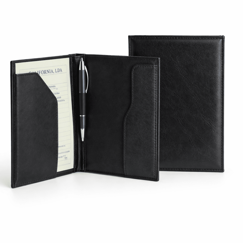 CLASSIC PU LEATHER BILL HOLDER – 12.5 X 18.1 CM | CHECK PRESENTER - Image 1