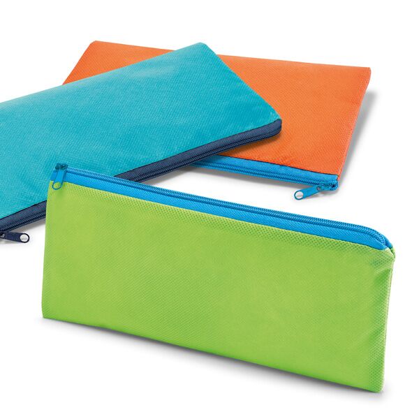 COLOURFUL NON-WOVEN PENCIL CASE - Image 1