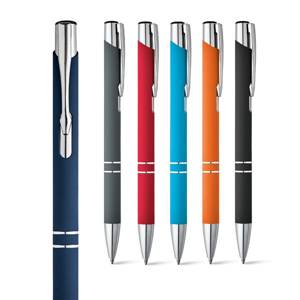 BALL ALUMINIUM PEN WITH FINISH BARREL - Image 1