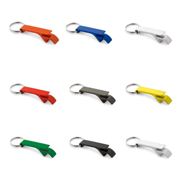 GRIPPOP ALUMINIUM KEYRING WITH BOTTLE OPENER – COMPACT EVERYDAY TOOL - Image 1