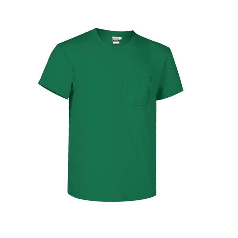 EAGLE.KELLYGREEN.jpg KELLY GREEN T-SHIRT WITH POCKET | 100% COTTON CREW NECK WITH REINFORCED POCKET - Image 1