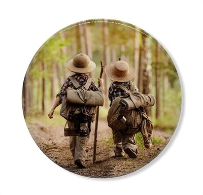 ROUND SUBLIMATION CERAMIC COASTER – 10.8CM CUSTOMIZABLE GIFT (MODEL: CBZ01) - Image 1