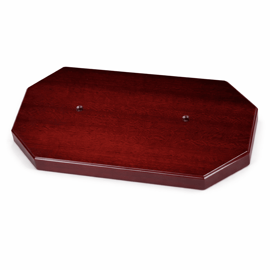 WOOD 18X160X268 ROSE FOOTBALL STAND - Image 1