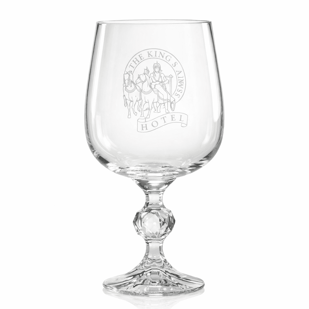 340ML CLAUDIA CRYSTALITE GOBLET – LARGE LEAD-FREE WINE GLASS - Image 1