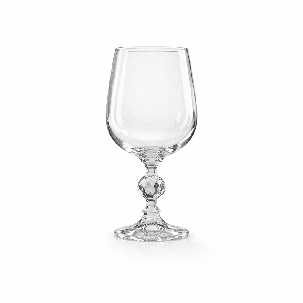 230ML CLAUDIA CRYSTALITE GOBLET – ELEGANT LEAD-FREE WINE GLASS - Image 1