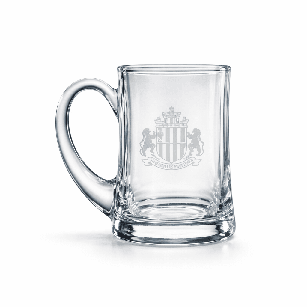 0.5L HANDMADE ALEMAN BEER TANKARD – TRADITIONAL MUG FOR BEER & ALE - Image 1