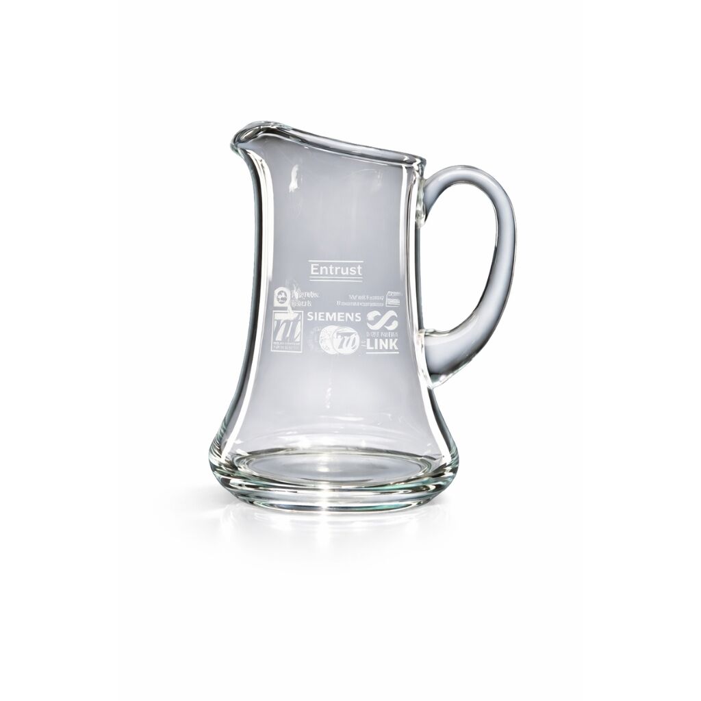 1LTR HANDMADE ICE LIP WATER JUG 6-21 - Image 1