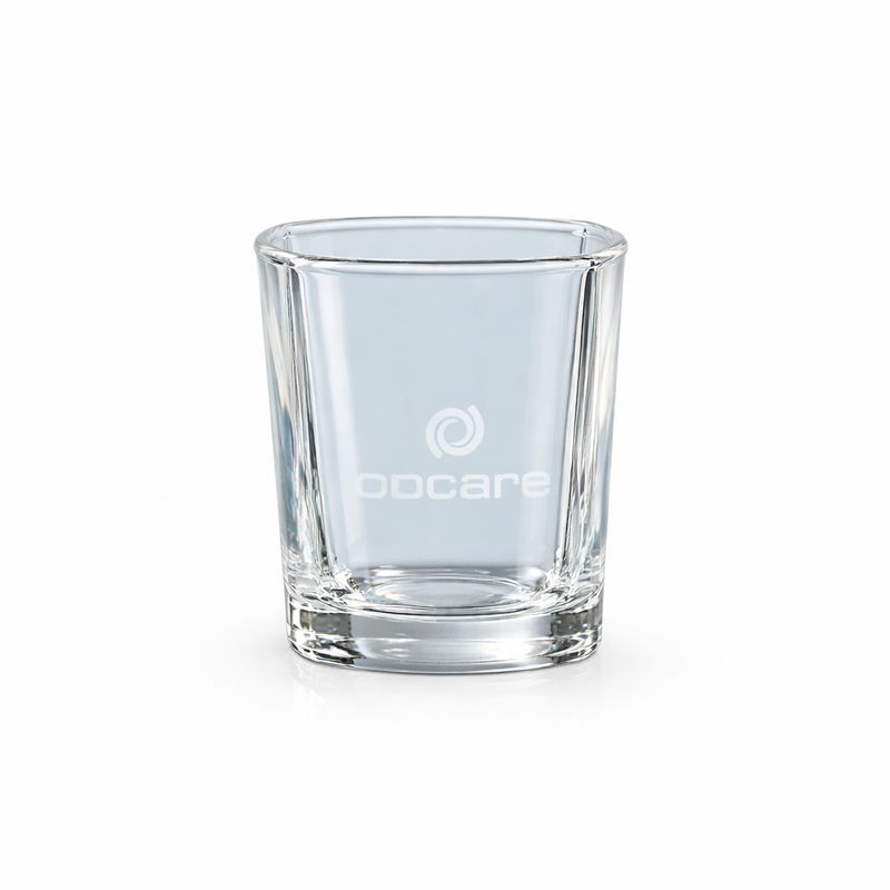 60ML STRAUSS SQUARE TOT GLASS – MODERN SHOT GLASS FOR SPIRITS - Image 1