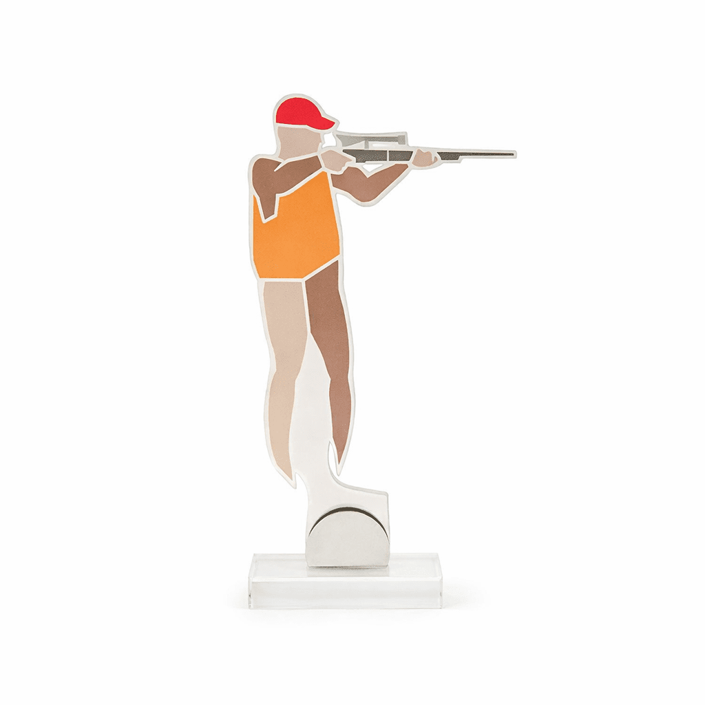 SHOOTING TROPHY 28.5CM (INCLUDED PRINTING) - Image 1