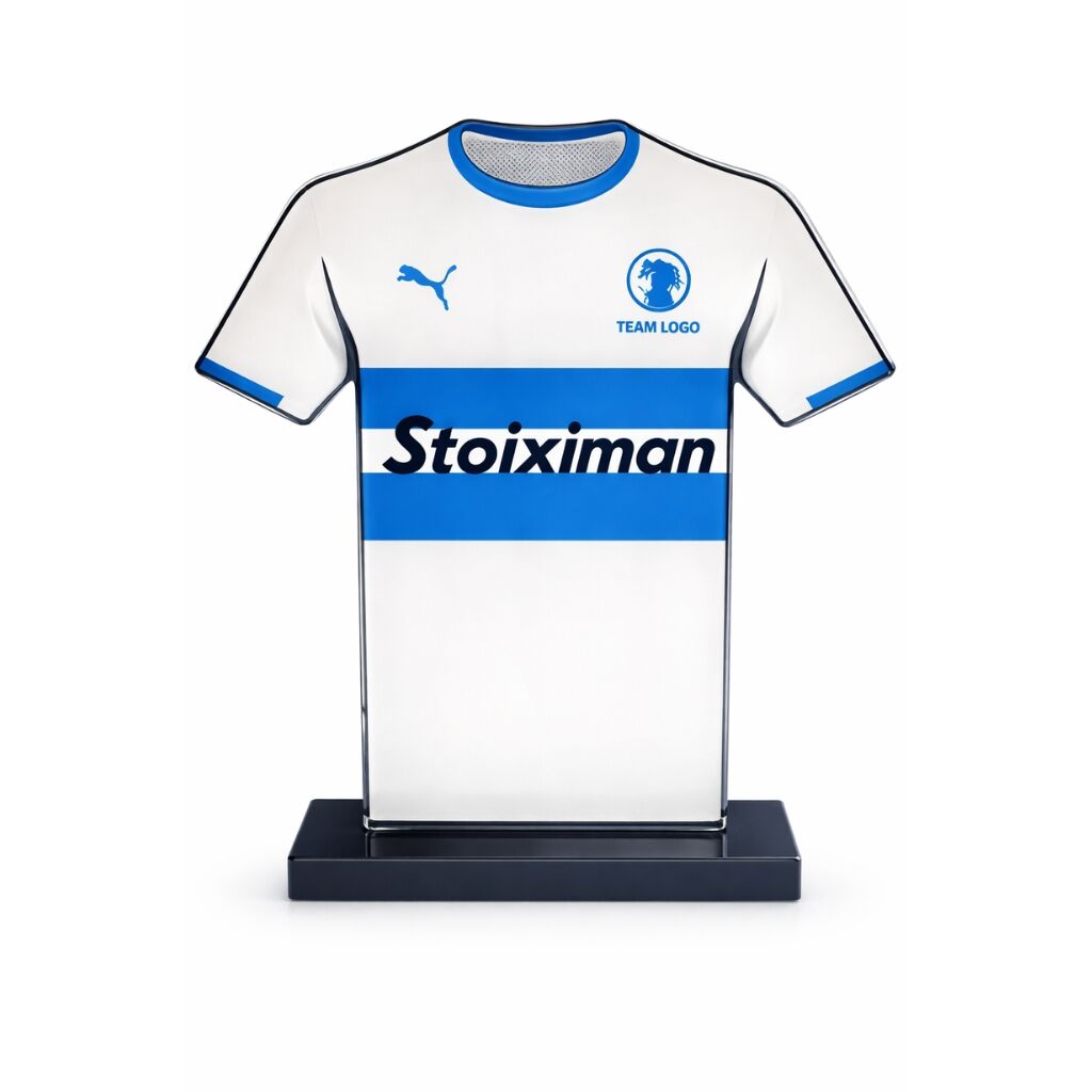 FOOTBALL SHIRT TROPHY 28CM - Image 1