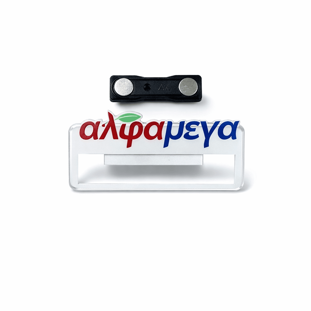 HT2405 CUSTOM ACRYLIC NAME BADGE - Image 1